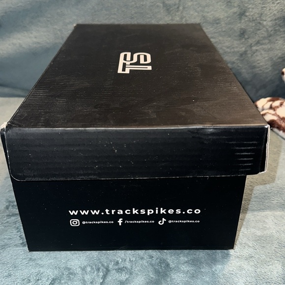 Track spikes US 6.5 blue pink purple white New in box - Picture 9 of 10